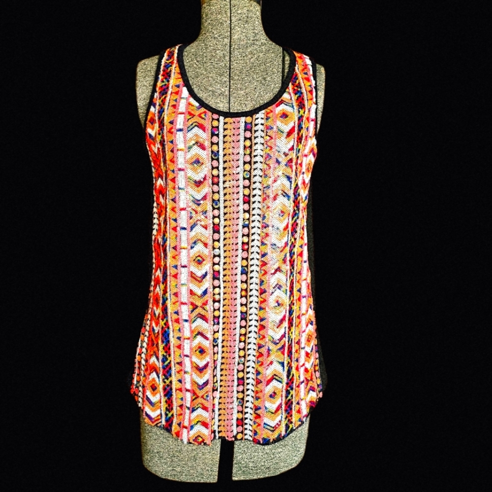 Navie Colorful Geometric Women's Tank Top